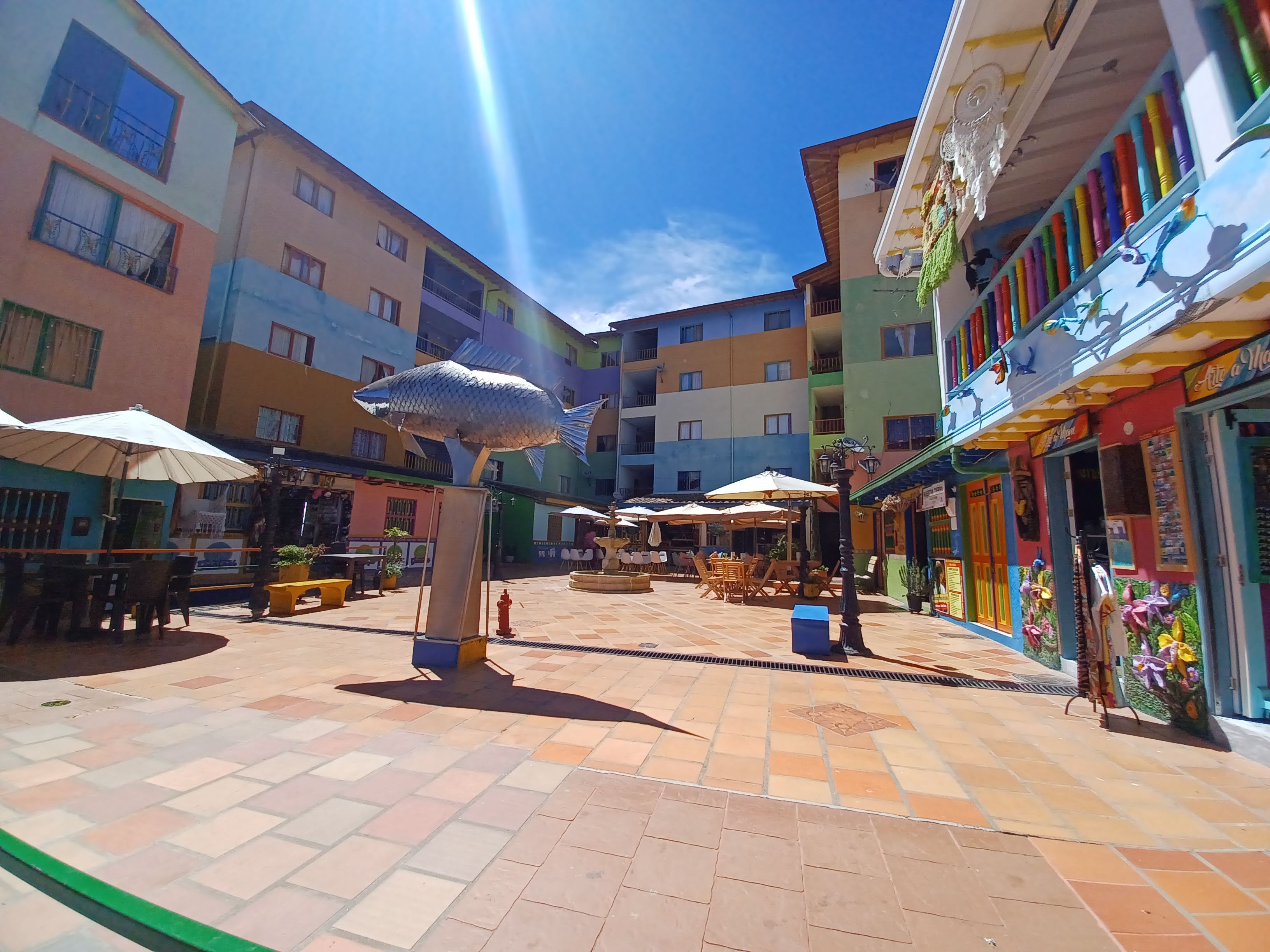 Plazoleta de Los Zócalos Panoramic View